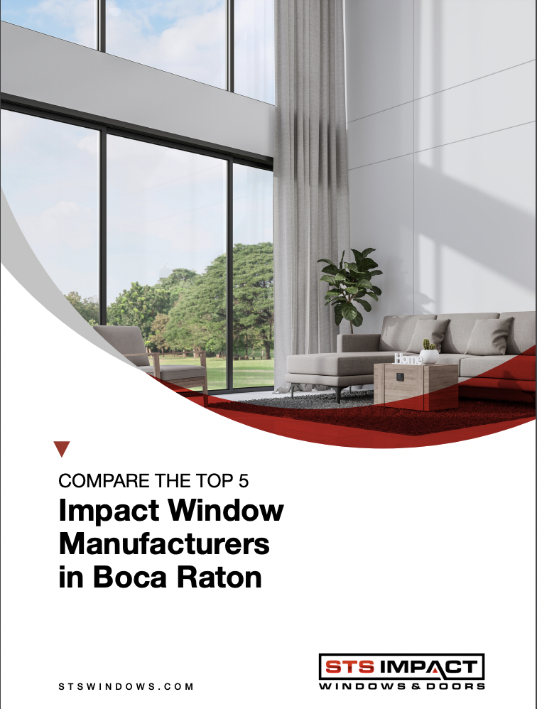 Image showcasing Comparing Impact Window Manufacturers in Boca Raton